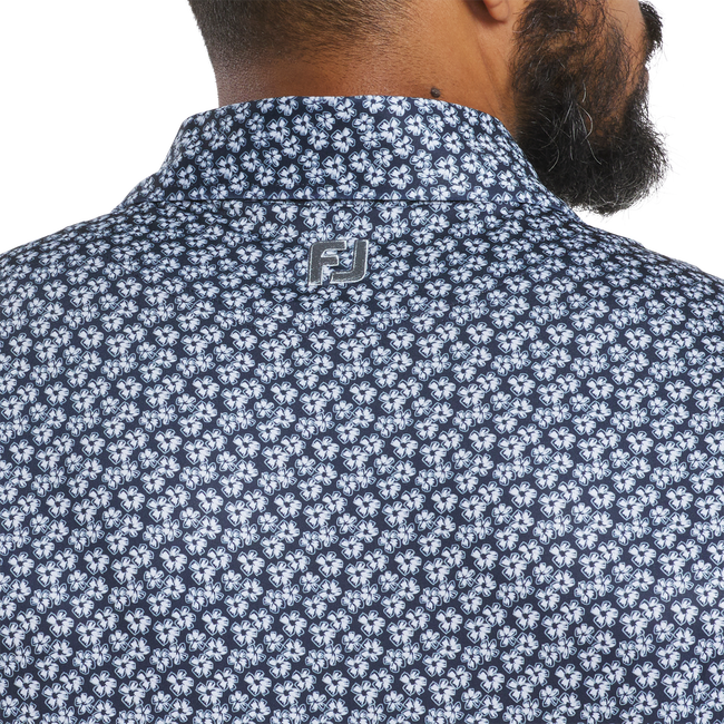 FootJoy Floral Sketch Lisle Polo