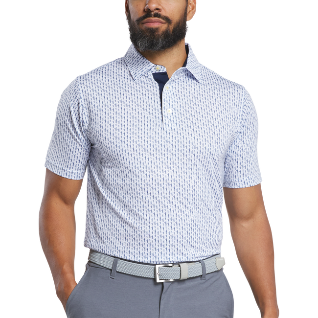FootJoy Figure Print Lisle Polo