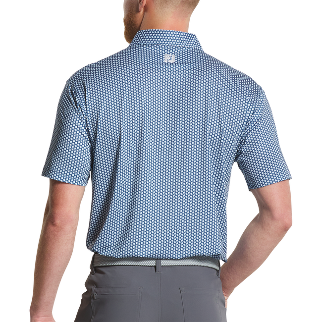 FootJoy Houndstooth Geo Lisle Polo - 0