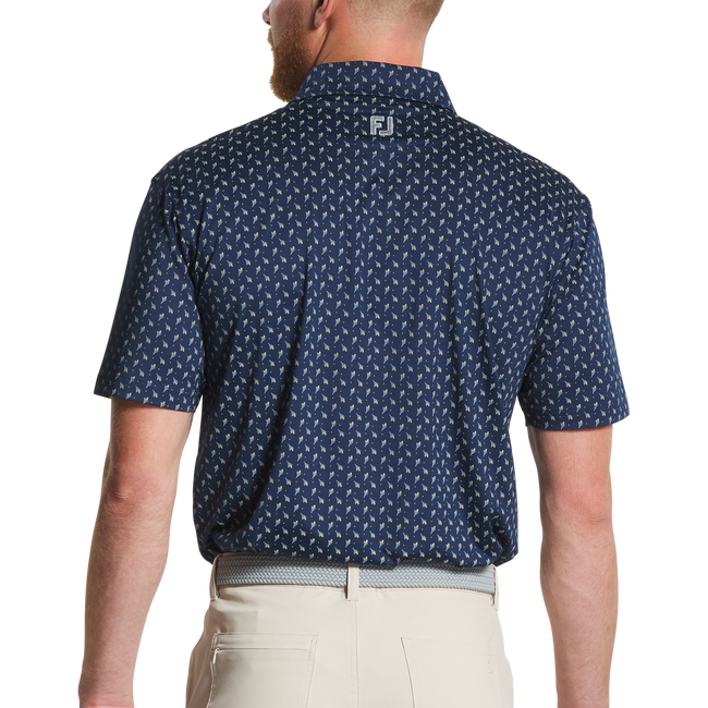 FootJoy Flower Bud Lisle Polo - 0