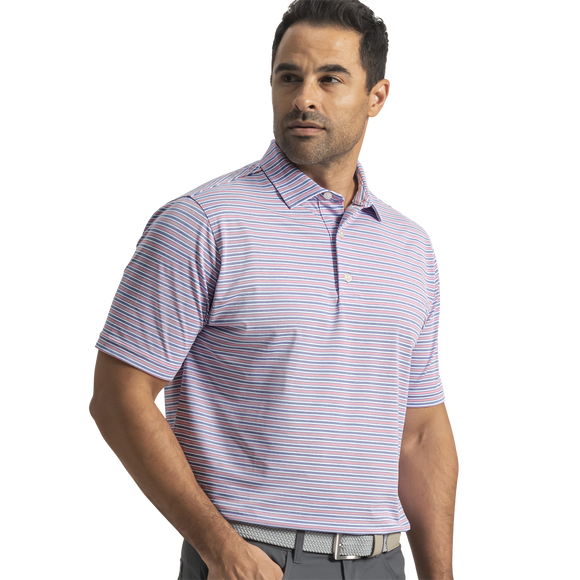 FootJoy Heather Stripe Pique Polo
