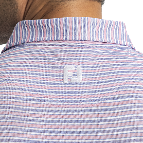 FootJoy Heather Stripe Pique Polo