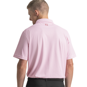 FootJoy Scallop Geo Pique Polo - 0