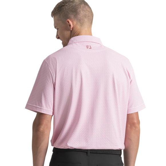 FootJoy Scallop Geo Pique Polo