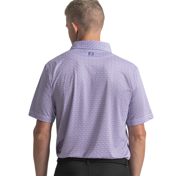 FootJoy Floral Mark Lisle Polo