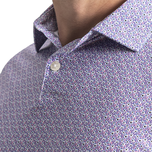 FootJoy Floral Mark Lisle Polo