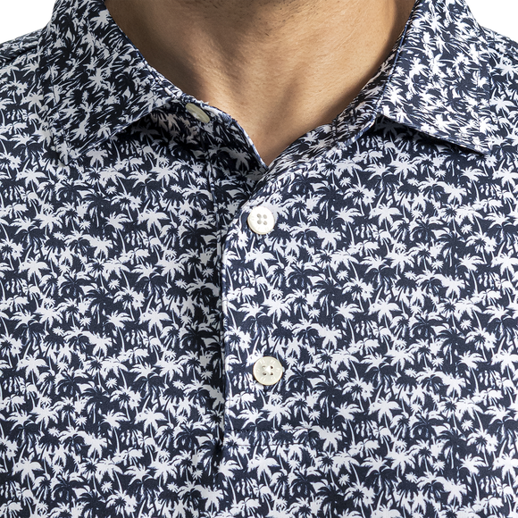 FootJoy Hidden Palm Lisle Polo