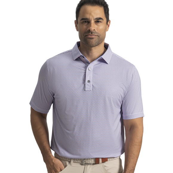 FootJoy Nautical Flag Lisle Polo