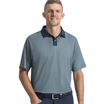 FootJoy Texture Check Lisle Polo