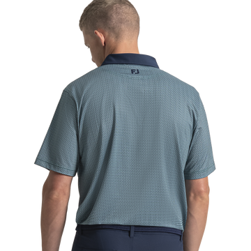 FootJoy Texture Check Lisle Polo - 0