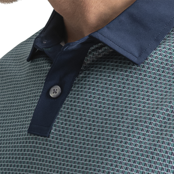 FootJoy Texture Check Lisle Polo