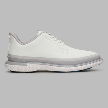 G/Fore Gallivan2R Tuxedo Stripe Shoe - Snow/Nimbus