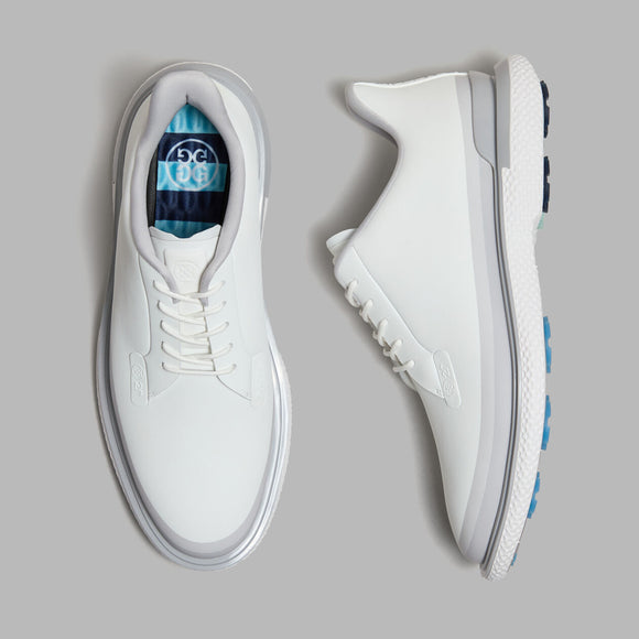 G/Fore Gallivan2R Tuxedo Stripe Shoe - Snow/Nimbus