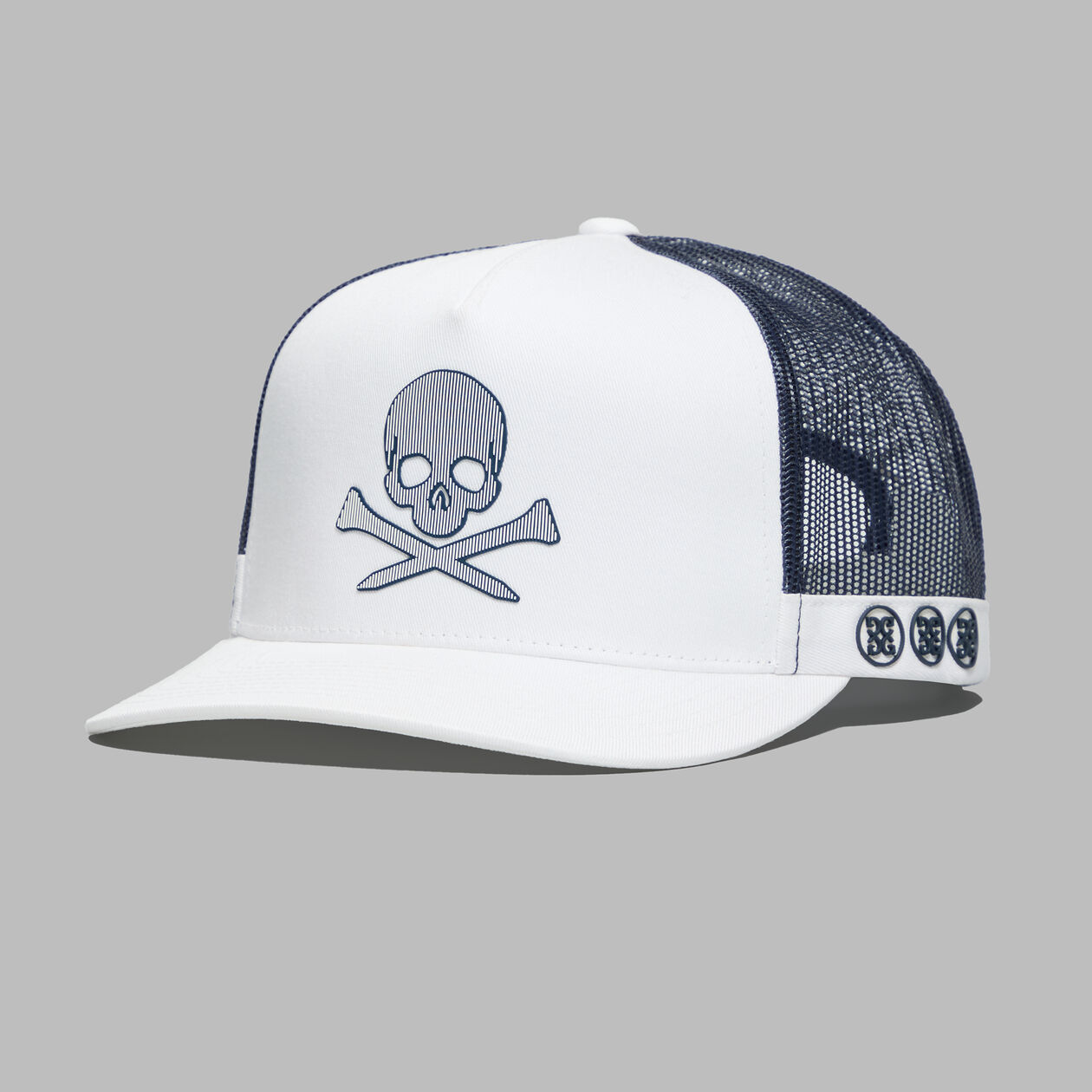 G/Fore Silicone Skull & Tees Trucker Hat