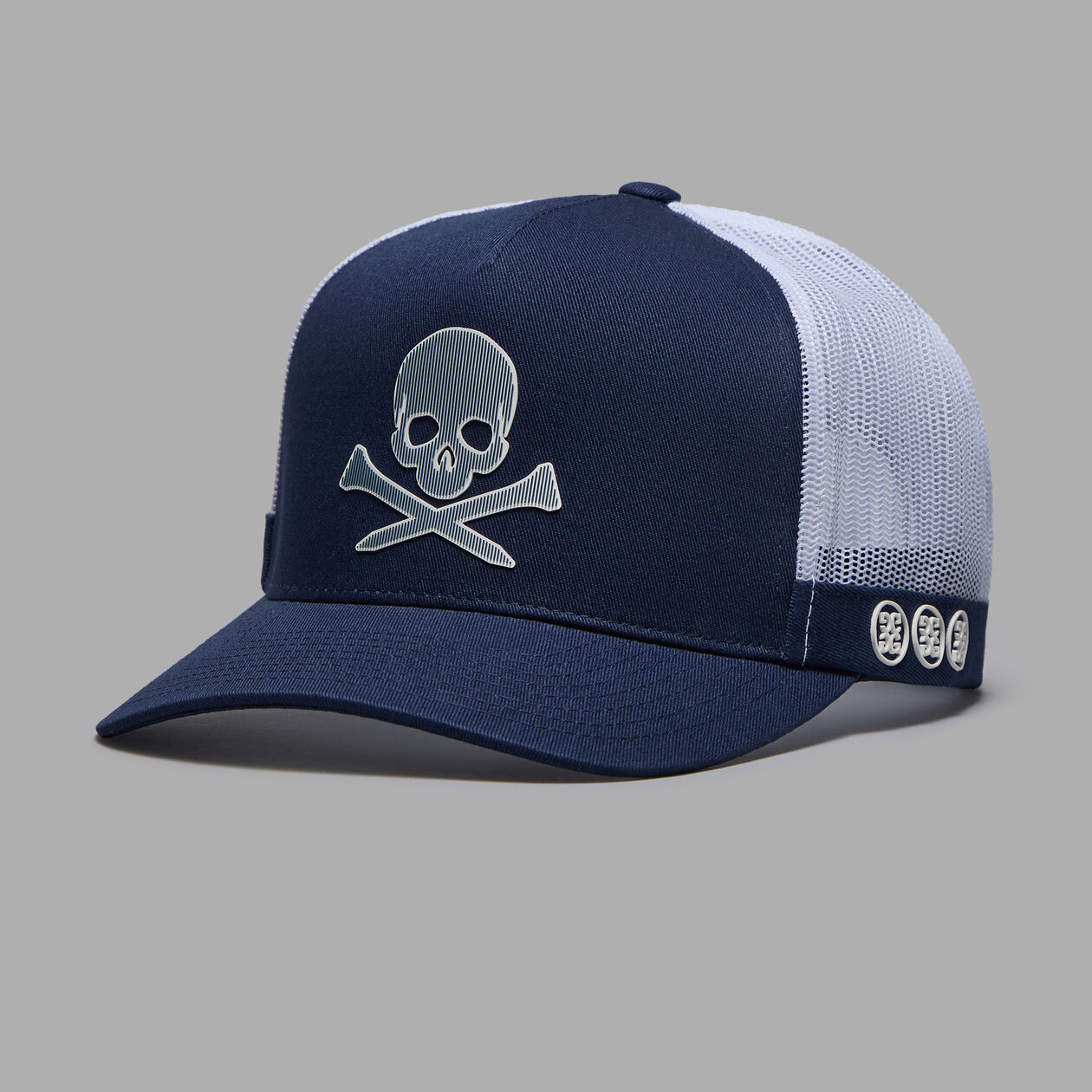 G/Fore Silicone Skull & Tees Trucker Hat