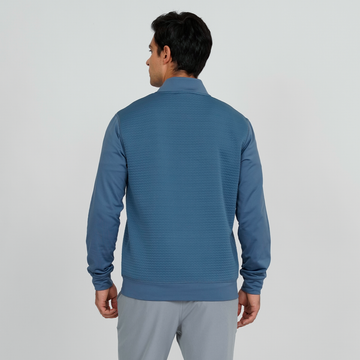 Levelwear Cutten Crested Nimbus 1/4 Zip Pullover - 0