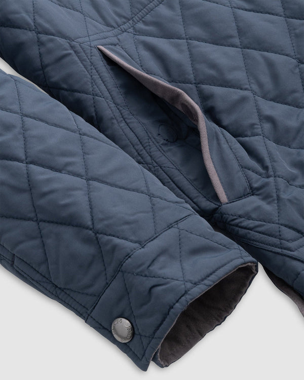 Johnnie-O Juno Quilted Snap Jacket