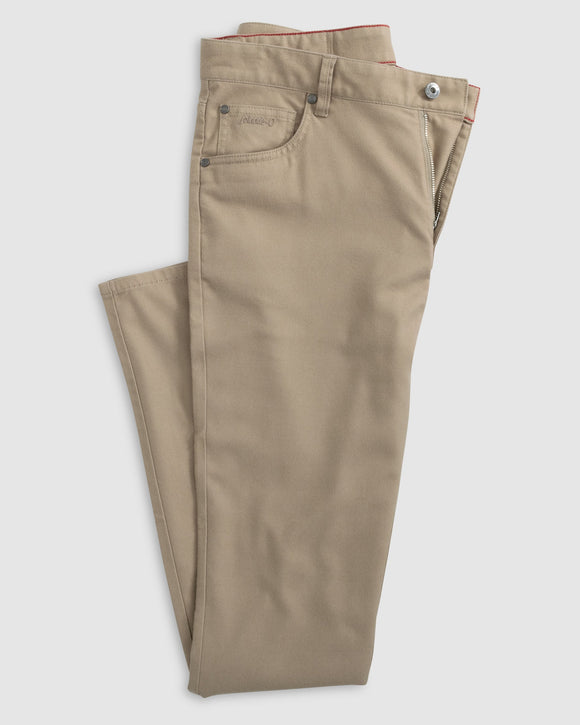 Johnnie-O London Brushed Twill Flannel Pant