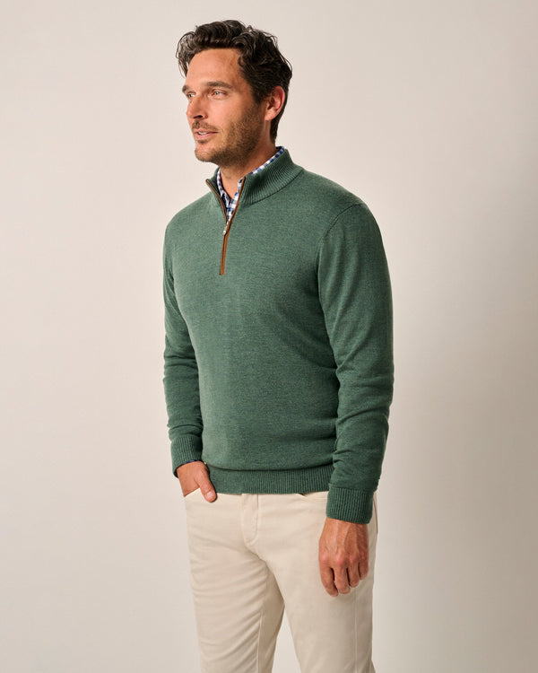 Johnnie-O Raynor Merino 1/4 Zip Sweater