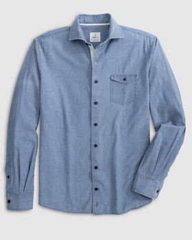 Johnnie-O Hancock Hangin' Out Linen Button Up Shirt