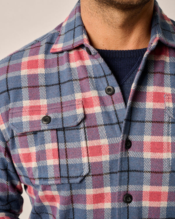 Johnnie-O Kaden Stretch Flannel Lodge Shirt