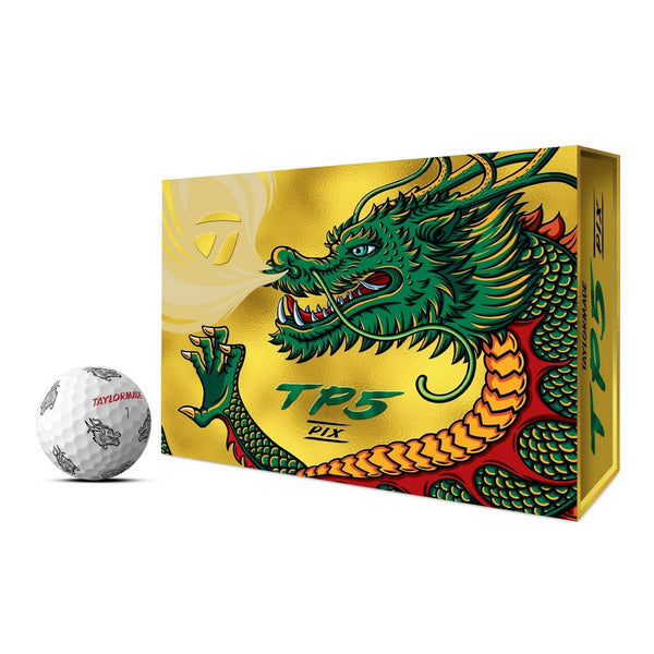 Taylormade Limited Edition TP5 Pix Dragon Golf Balls