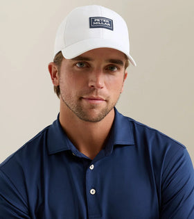 Peter Millar Pursuit Perfromance Stacked Logo Hat - 0