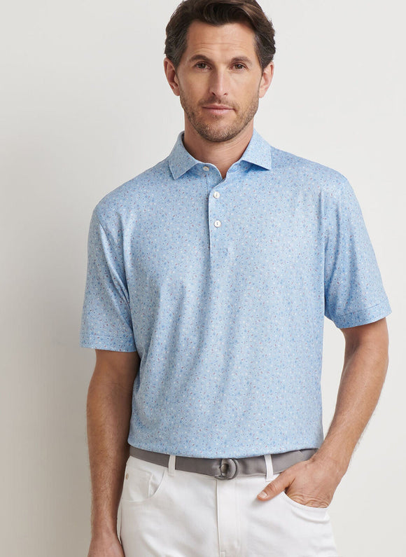 Peter Millar Day of the Dead Performance Jersey Polo
