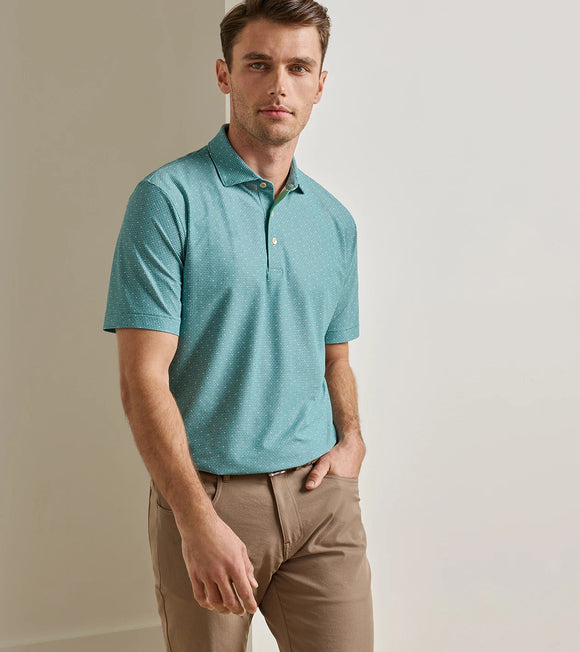 Peter Millar Dirty Martini Performance Mesh Polo