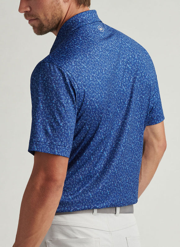 Peter Millar Wine Country Performance Jersey Polo