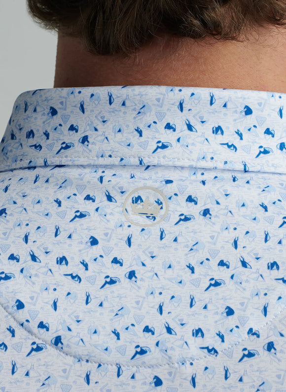 Peter Millar Straight Shooter Performance Jersey Polo