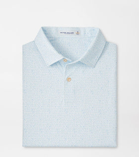 Peter Millar Featherweight Hoops Perfromance Polo