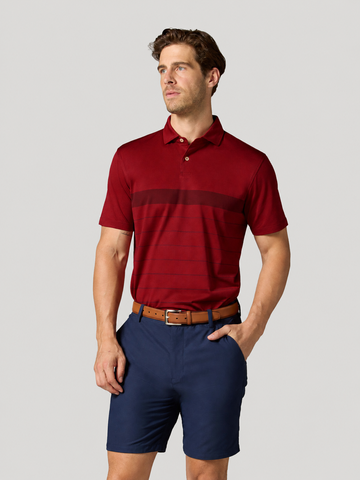 Sun Day Red Rhythm Pique Polo