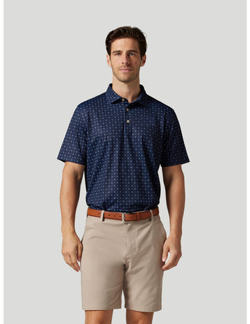 Sun Day Red Grrid Polo