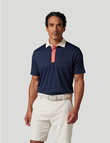 Sun Day Red Refined Crosswind Contrast Polo