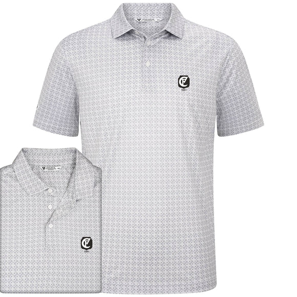Levelwear Cutten Crested Azure Polo