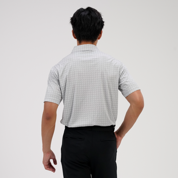 Levelwear Cutten Crested Azure Polo