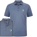 Levelwear Cutten Crested Azure Polo-1