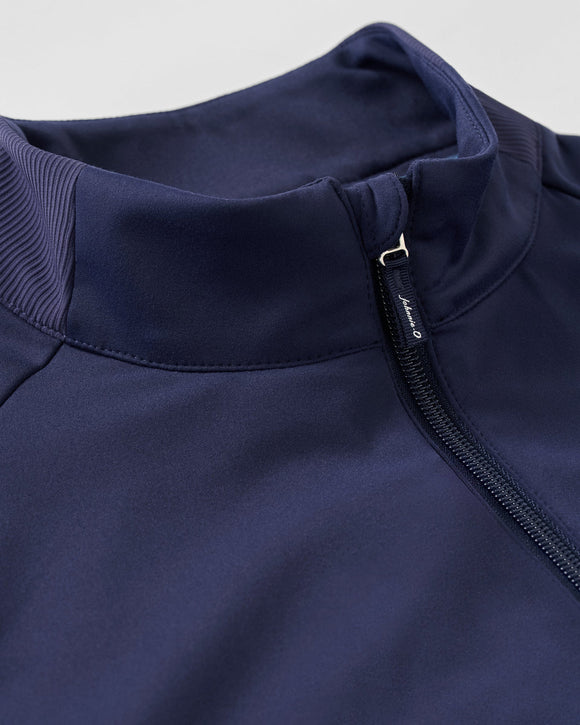 Johnnie-O Hoppin Ribbed Knit Performance Jacket