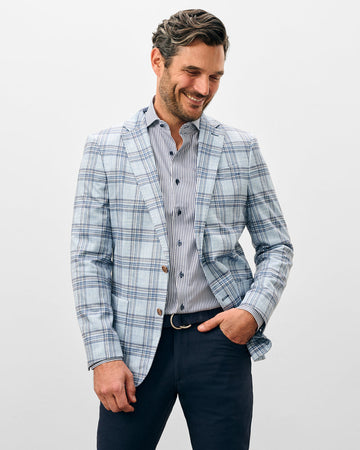 Johnnie-O Samuel Top Shelf Printed Knit Sport Coat