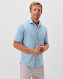 Johnnie-O Surfsucker Short Sleeve Button Down-1