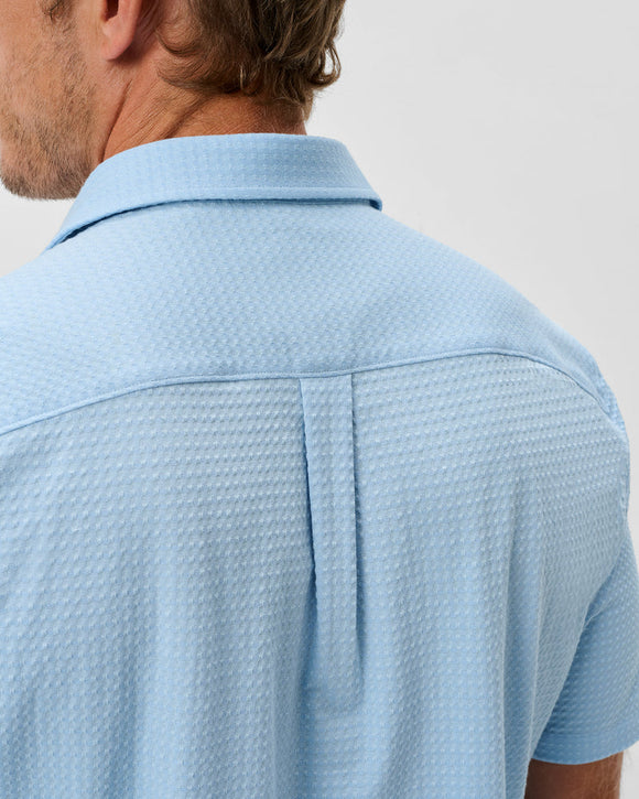 Johnnie-O Surfsucker Short Sleeve Button Down