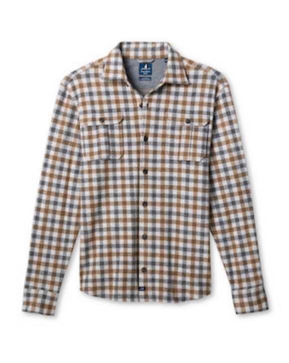Johnnie-O Cabin Check Shirt Jacket