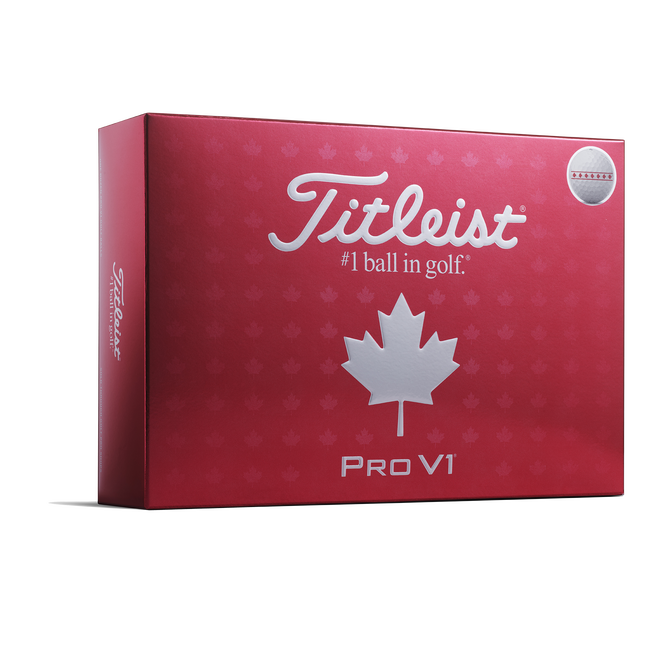 Titleist Pro V1 Canada Day Dozen