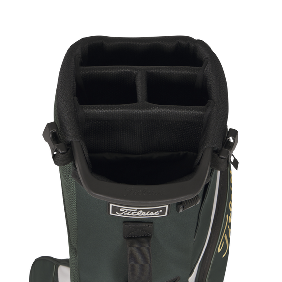 Titleist Cutten Pine & Gold Tee Time Players S4 Stand Bag