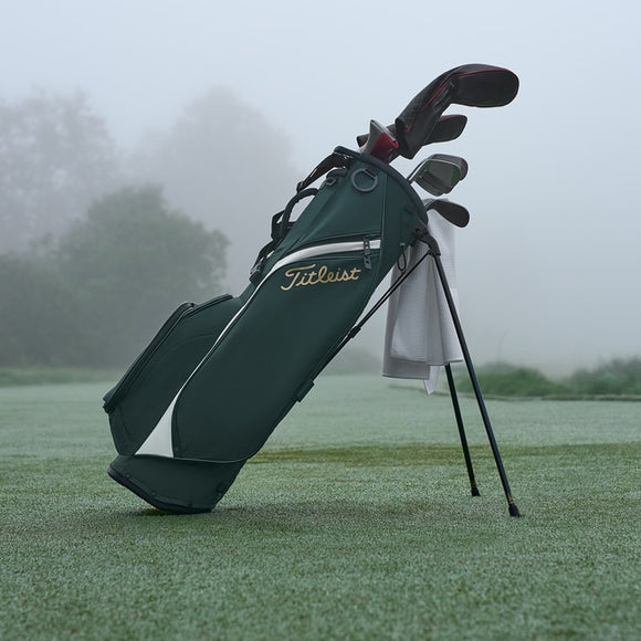 Titleist Cutten Pine & Gold Tee Time Players S4 Stand Bag