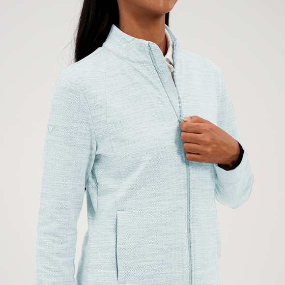 Women's Levelwear Cutten Crested Herring Full Zip Jacket