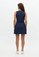 Rohnisch Mesh Motion Dress - Navy-2