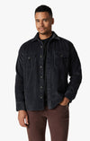 34 Heritage - Overshirt in Charcoal