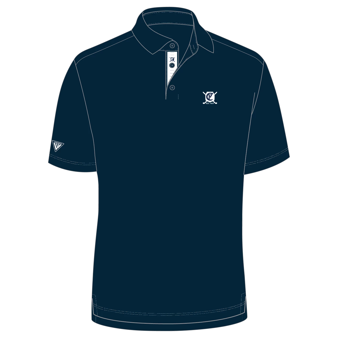 Levelwear Cutten Crested Original Polo